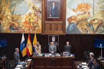 Pleno del Cabildo de Gran Canaria sobre el estado de la Isla/TA.